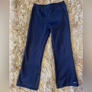 Navy Blue Nike Flare Pants